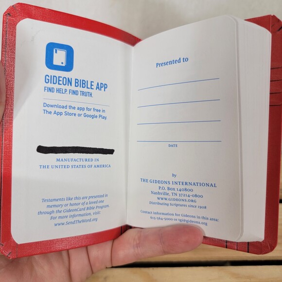 BOOK New Testament: Psalms Proverbs - Pocket Size for Teens - Picture 2 of 4